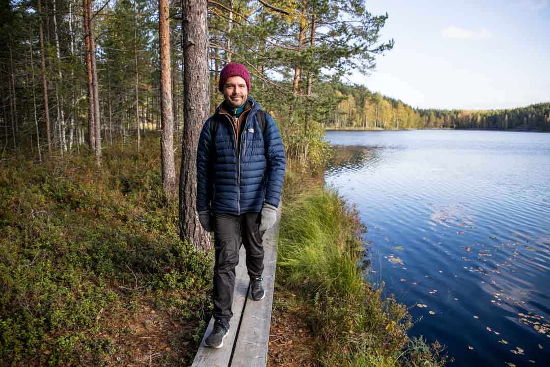 Evon retkeilyalue, Niemisjärvet, majavat