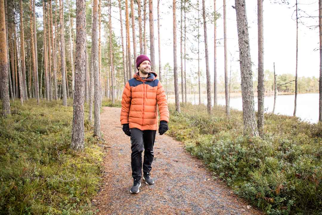 Komion luonnonsuojelualue, esteetön reitti