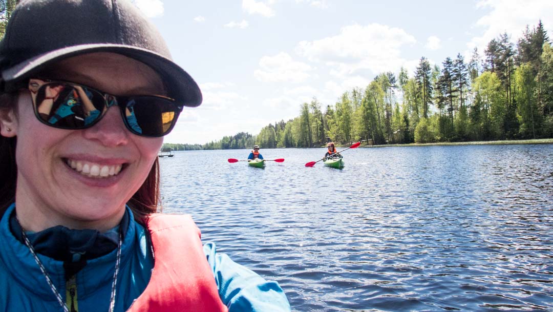 Melontaretki Liesjärven kansallispuistosta Saaren kansanpuistoon