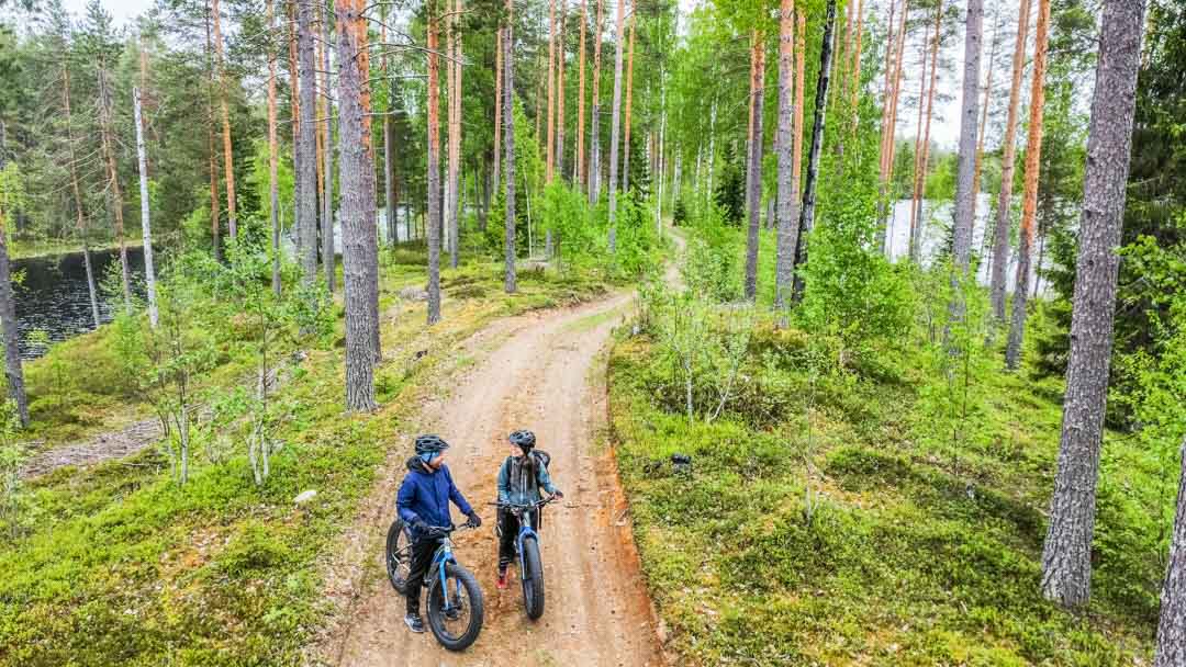 Huitukan harjukierros pyörällä ja Juvan nähtävyydet