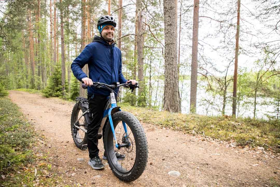 Huitukan harjukierros, pyöräily Juva