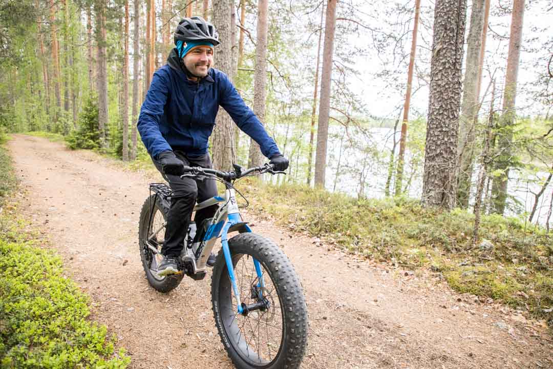 Huitukan harjukierros, pyöräily Juva