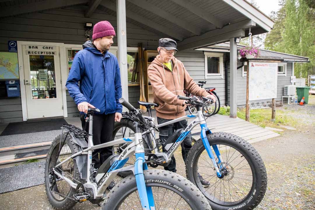 Huitukan harjukierros, pyöräily Juva