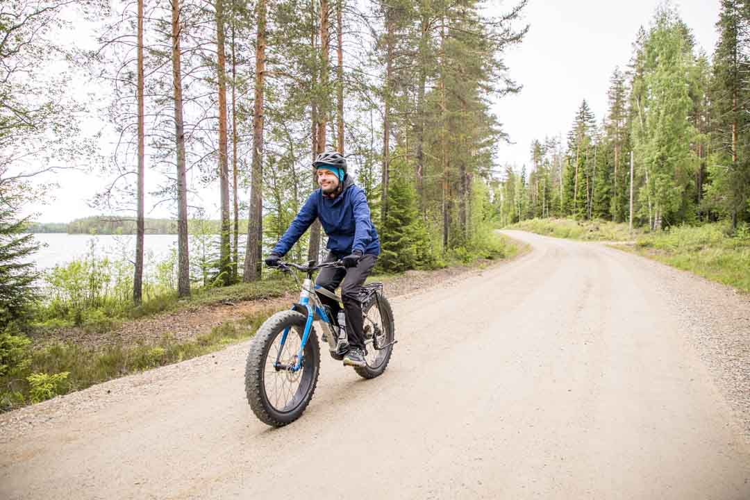 Huitukan harjukierros, pyöräily Juva