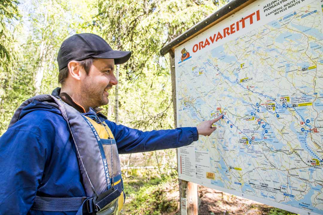 Oravareitti melonta