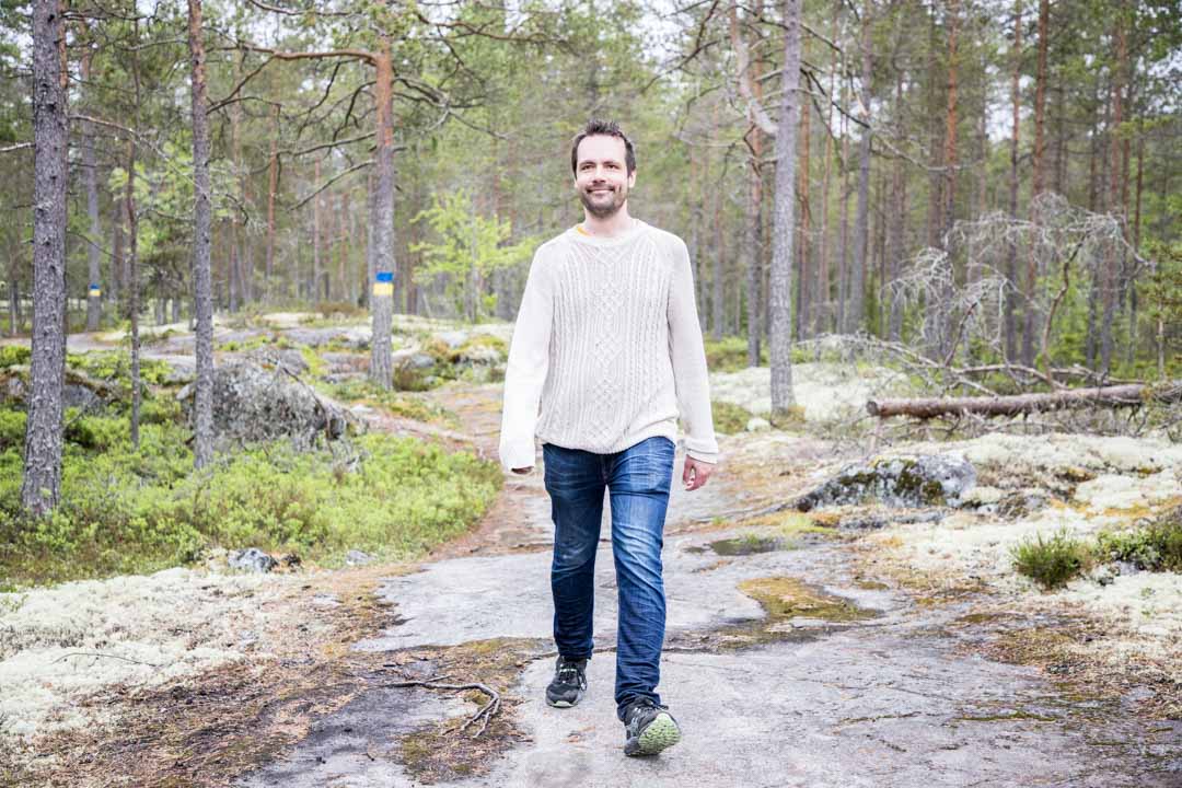 Fäboda, Reijon reitti