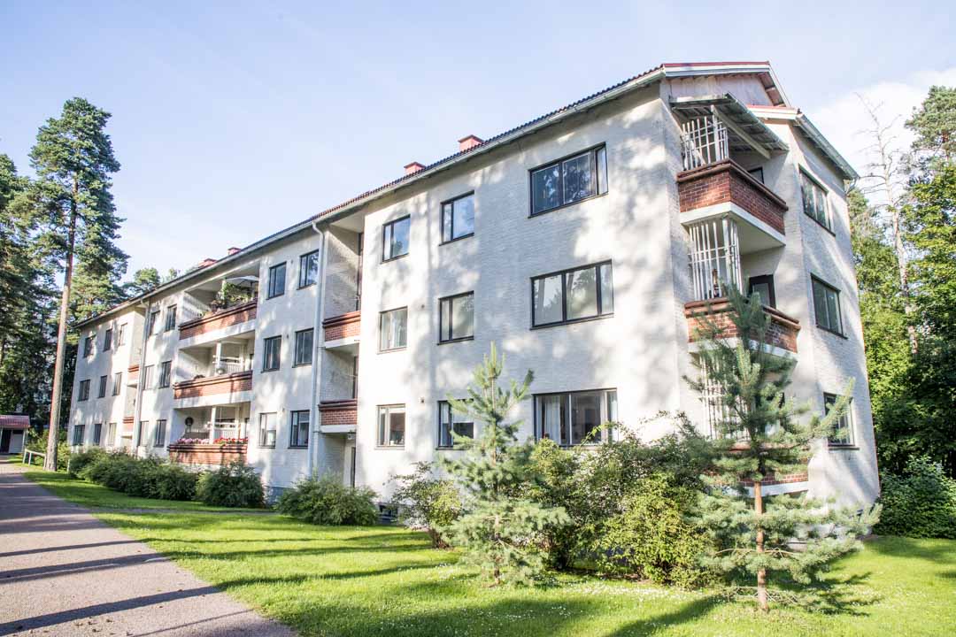 tennistalot, Karhula, Alvar Aalto Kotka