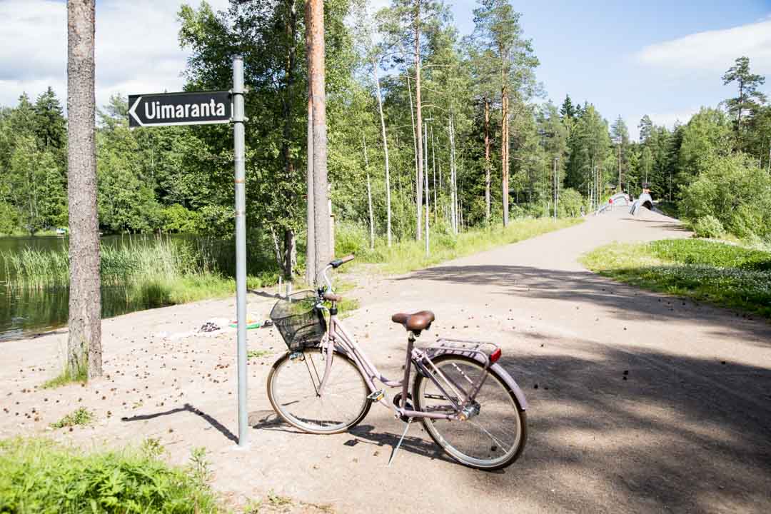 Käyrälammen ulkoilureitti, Kouvola