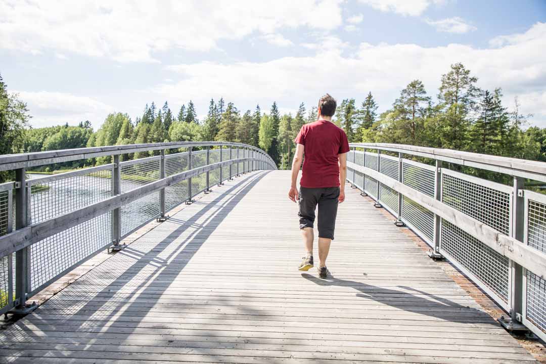 Käyrälammen ulkoilureitti, Kouvola