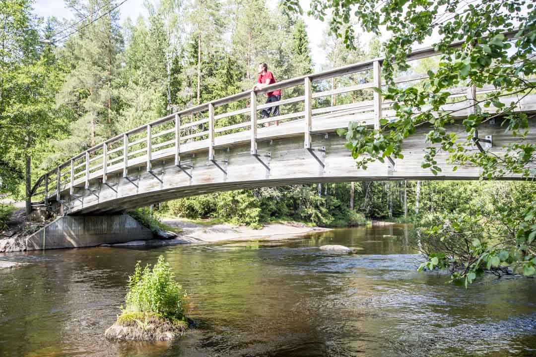 Käyrälammen ulkoilureitti, Kouvola