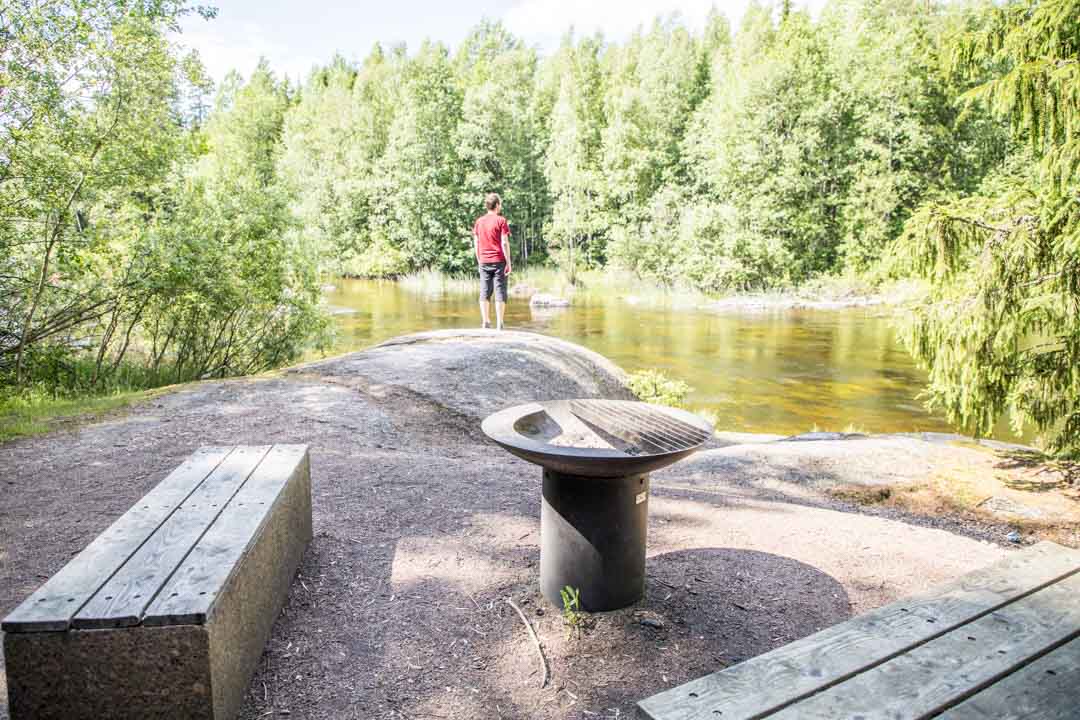Käyrälammen ulkoilureitti, Kouvola