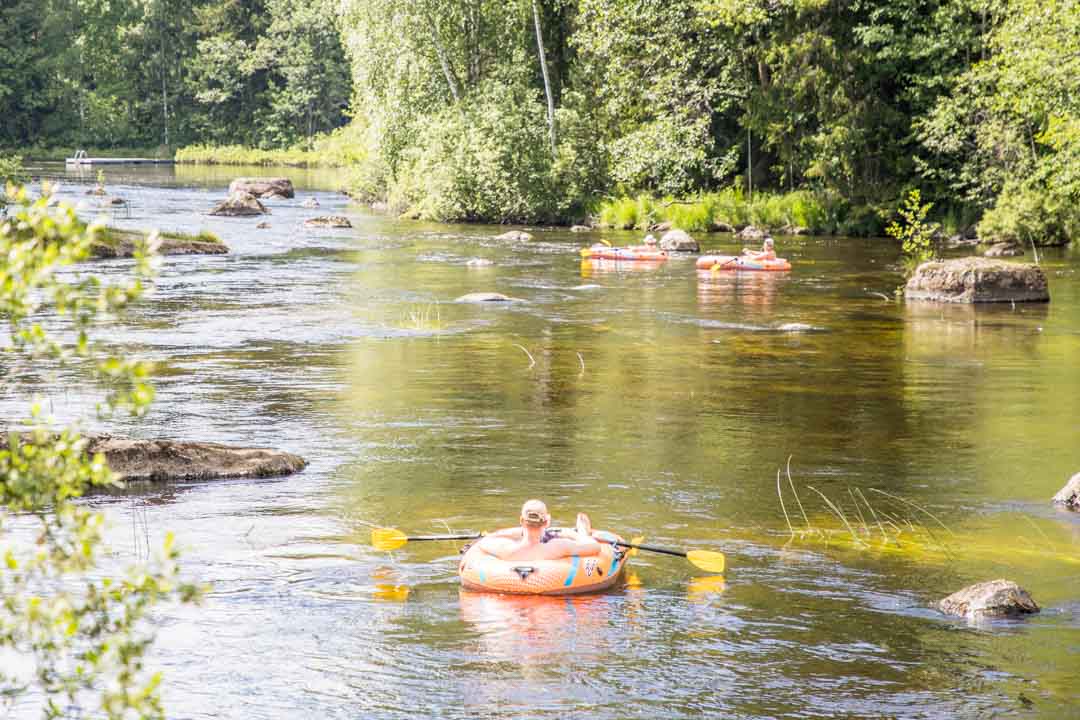 Käyrälammen ulkoilureitti, Kouvola