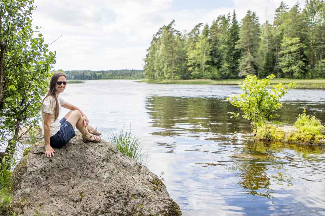 Käyrälammen ulkoilureitti, Kouvola