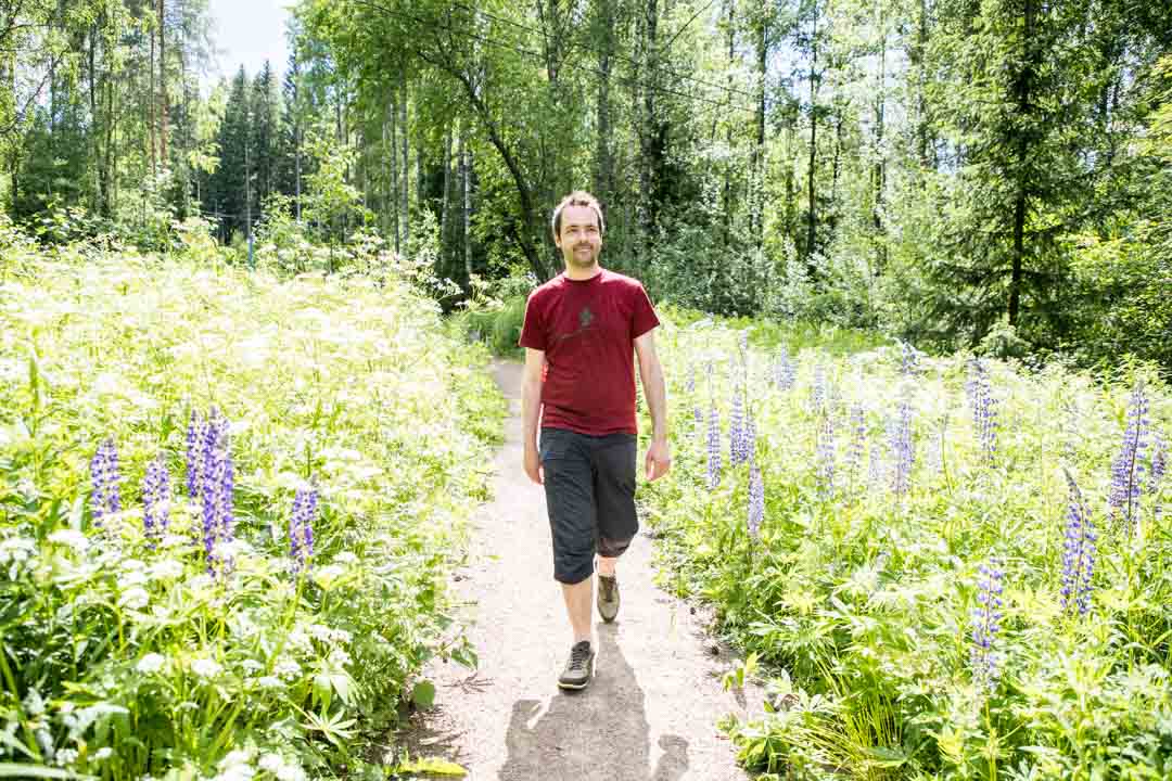 Käyrälammen ulkoilureitti, Kouvola