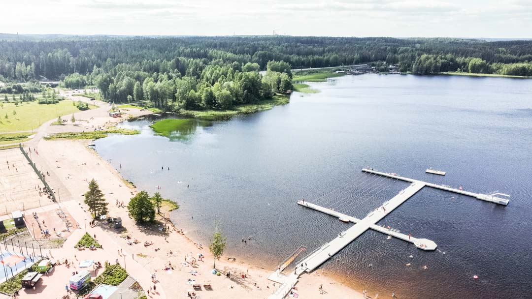 Käyrälammen uimaranta, Kouvola