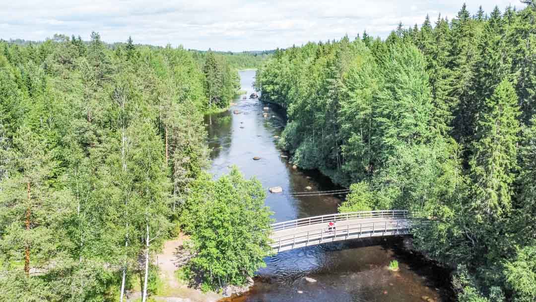 Käyrälammen ulkoilureitti, Kouvola