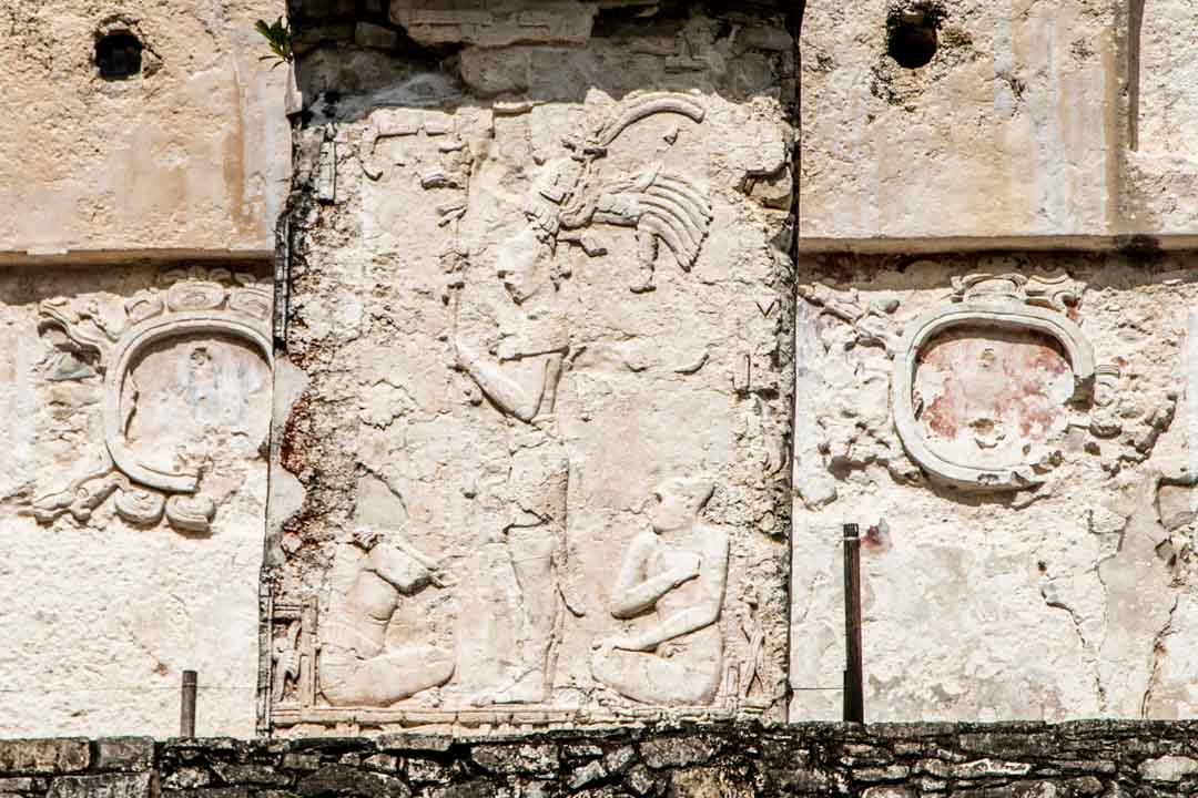Palenque maya-raunio Meksiko