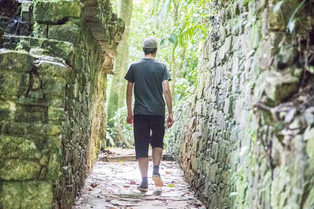 Palenque maya-raunio Meksiko