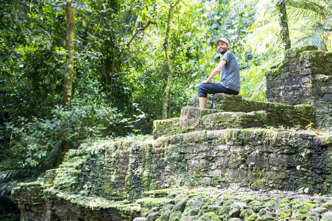 Palenque maya-raunio Meksiko