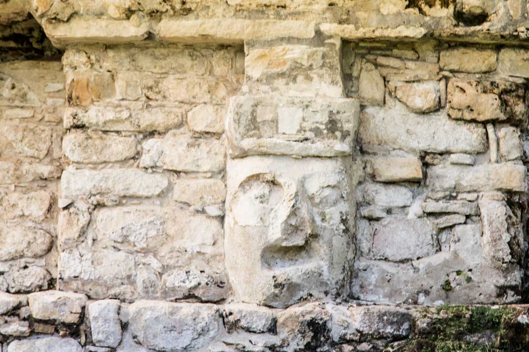 Palenque maya-raunio Meksiko