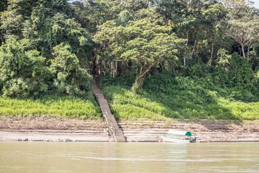 retki Yaxchilan maya-kaupunkiin, Meksiko