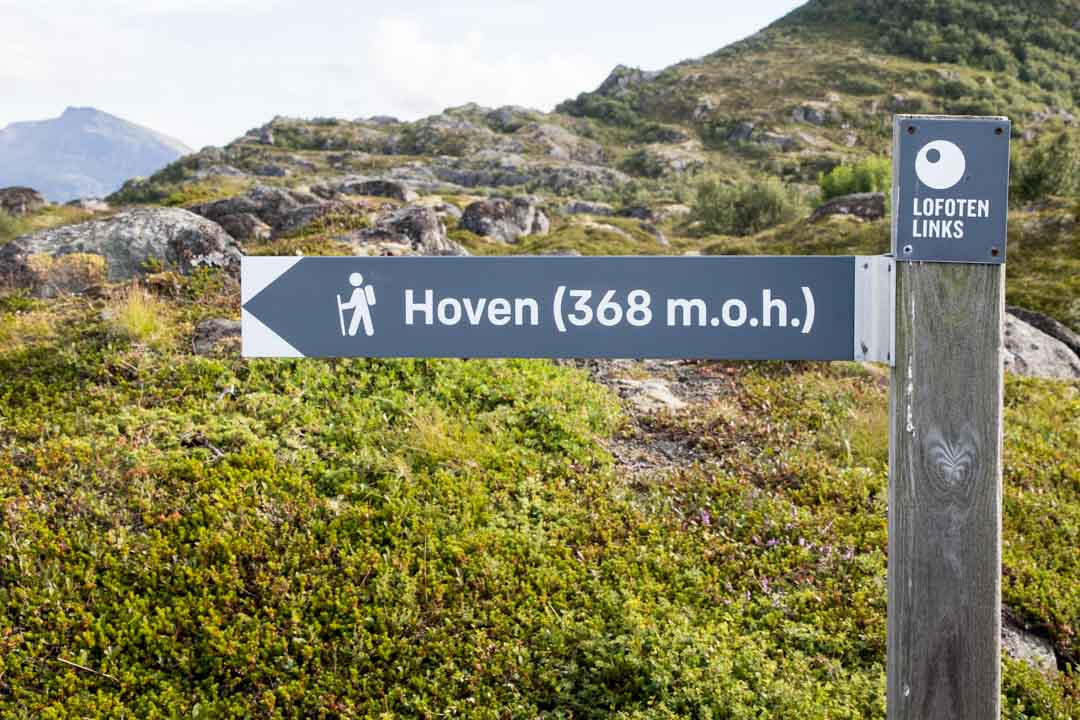 Hoven, patikointi Lofooteilla