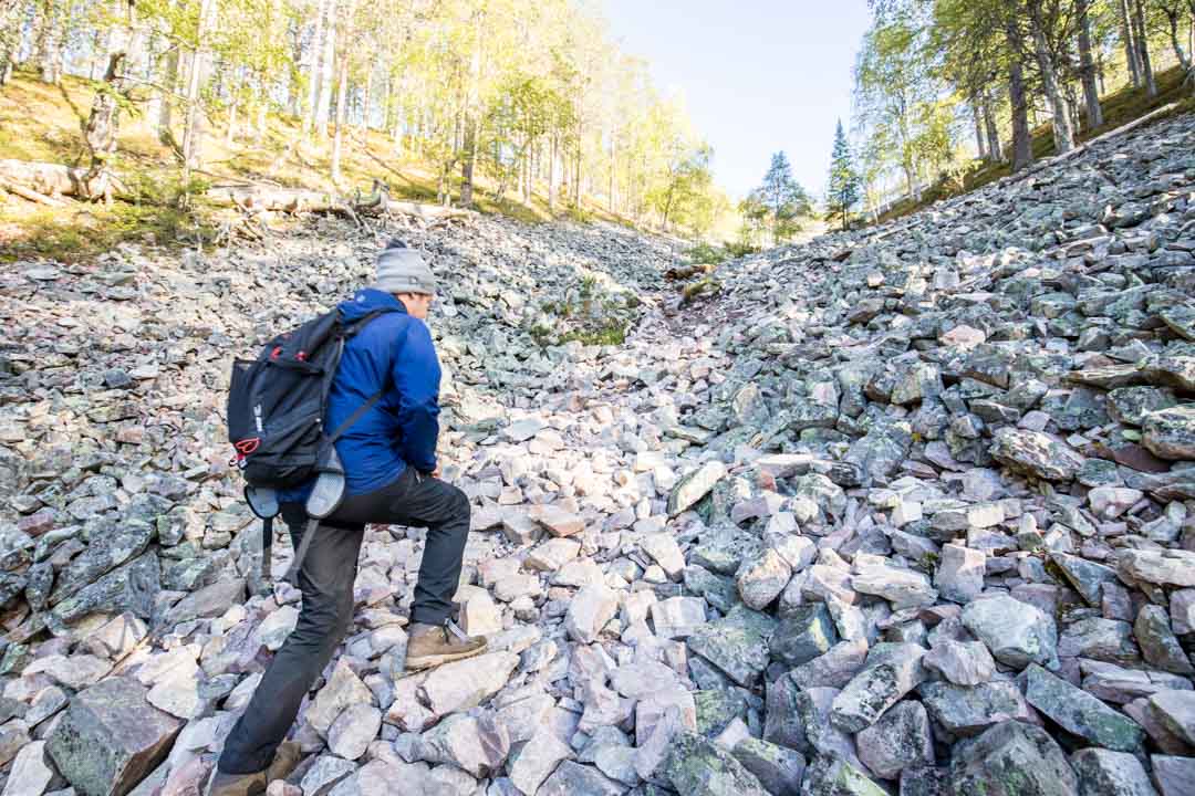 Pirunkurun ponnistus, Pallas-Yllästunturin kansallispuisto