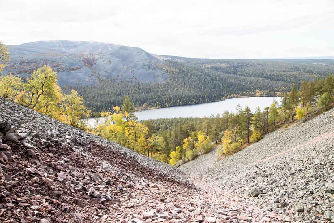 Pirunkurun ponnistus, Pallas-Yllästunturin kansallispuisto