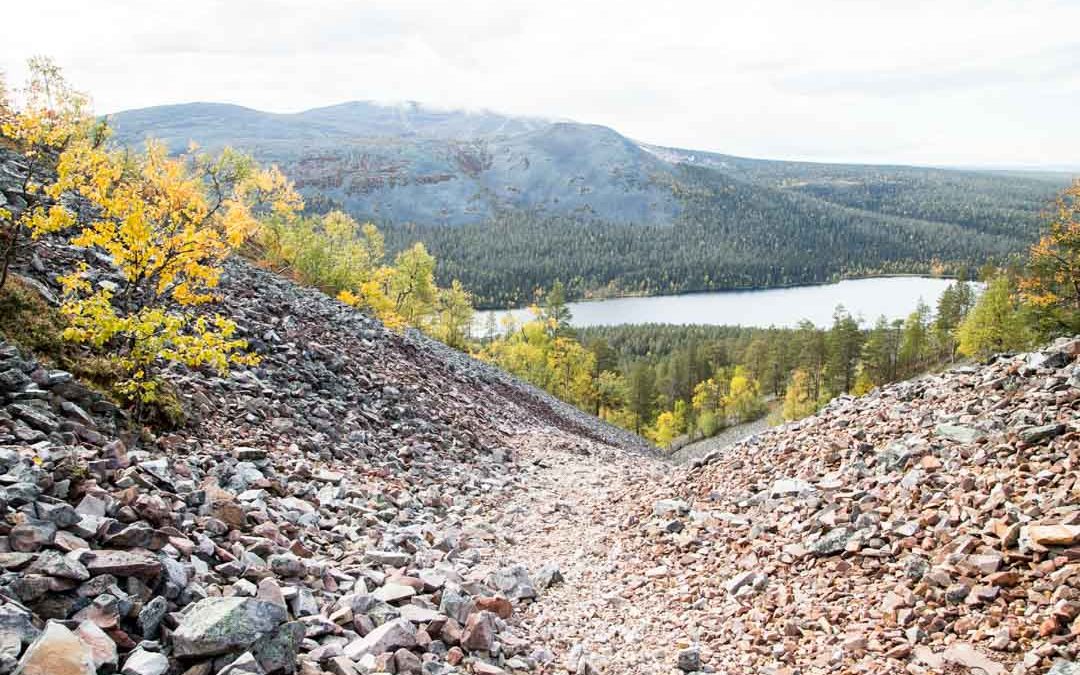 Pirunkurun ponnistus Pallas-Yllästunturin kansallispuistossa