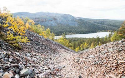 Pirunkurun ponnistus Pallas-Yllästunturin kansallispuistossa